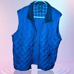 ❤️ Brooks Brothers Men's Thermal Blue Vest L